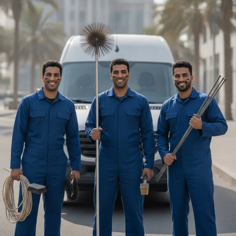 منظف مداخن الخليج التجاري